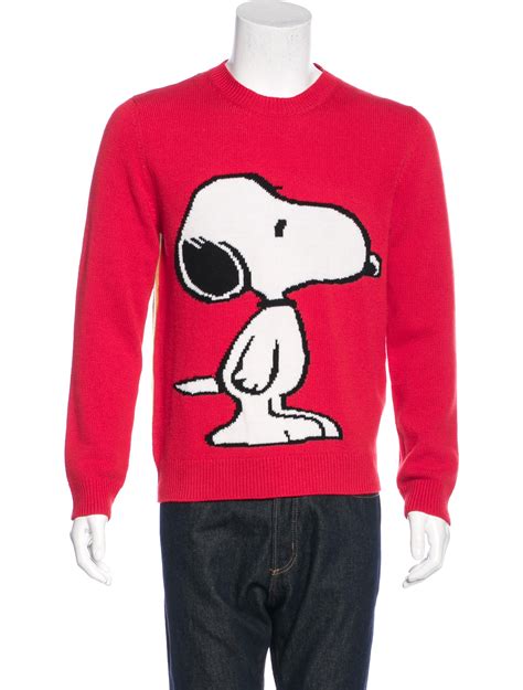 gucci peanuts sweater